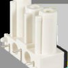 Socket, 3 pole, cable assembly, solder connection, 0.5-2.5 mm², white, AC 166 GBULH/ 3 WS
