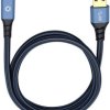 Oehlbach Kabel USB USB 3.2 Gen1 Złącze męskie USB-A, Złącze męskie USB-C® 3.00 m niebieski styki pozłacane 9328