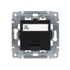 DANTE Gniazdo komputerowe pojedyncze RJ45 (wkład MOLEX) bez ramki czarny 450965 KOS