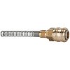 Quick-release coupling, L 126 mm, 35 bar, brass, for hose, 107225