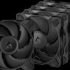ACFAN00319A Arctic case fan P14 Pro PST Black, 140 mm, pack of 5