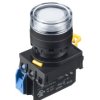 Kompletny układ przycisku SPST średnica wycięcia 22mm, montaż panelowy Idec