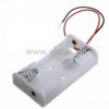 Koszyk na 2 baterie typu AA ( II ); (1,5V) biały
