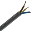 Kabel zasilający 3 Core PVC Sheath Szary 6.91mm od , 300 V, 500 V