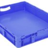 BITO Lagertechnik 1658720 Pojemnik do sztaplowania nadaje się na żywność (D x S x W) 800 x 600 x 120 mm niebieski 1 szt.