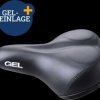 Bicycle gel saddle, touring and CTB