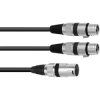 Omnitronic 30225210 Audio & Video Cable Assemblies 2m Black Shielded Cable