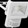 53878 LED floodlight with sensor, 10 W, white, IP44