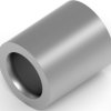 Butt connector, uninsulated, 21 mm², AWG 4, gray, 13.49 mm, 34320