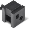 Insert grommet, cable Ø 6 to 7 mm, plastic, black, 440-00020
