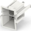 Pin header, 2 pole, pitch 4.19 mm, straight, natural, 1586587-2