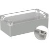 PC enclosure, (L x W x H) 160 x 80 x 55 mm, light gray (RAL 7035), IP66, BYB-3-90H0098