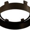 Deko Light 930316 Reflektor Ring Schwarz für Serie Nihal Element systemu szynowego wysokonapięciowego Reflektor 3-fazowy