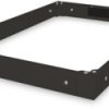 Base, sheet steel, (L x W x H) 1200 x 800 x 100 mm, black, for Unique server cabinets, DN-19 PLINTH-8/12-B