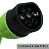 Qoltec Mobilna ładowarka do samochodu elektrycznego EV z regulacją 2w1 Typ2 3.5kW 230V Wi-fi TUYA SMART LIFE LCD Przenośna 5m