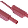 Przewód pomiarowy RS VSFK 8701 / 2.5 / 200 / RT, 32A, 1kV, kolor: Czerwony, dł. 2m, Schutzinger