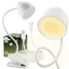 Lampka Biurkowa Led 5W Cct Kreślarska Stołowa Szkolna Tesa 2 Biała Lumiled