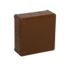 Puszka n/t IP55 118x118x46 brązowa VP-51 051-02 ViPlast