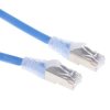 Kabel kategorii 6, Niebieski, Wtyk RJ45/męski RJ45dł.: 500mm, mat. koszulki: LSZH