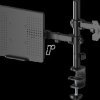 79649 Height-adjustable laptop and monitor desk mount