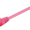 CAT 6Kabel łączący, U/UTP, Purpurowy - Długość kabla 15 m