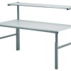 Stół warsztatowy szer. 1800mm Nie maks. obciążenie: 300kg Stół warsztatowy z półką dł. 900mm wys. 650 → 900 mm,