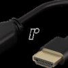 64824 High-Speed HDMI Extension, 0.1 m, 4K@60Hz, highly flexible
