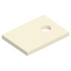Aluminium oxide wafer, (L x W x H) 19.3 x 14 x 1.6 mm, 0.3 K/W, 10005930