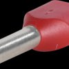 100-pack 1.0mm² twin ferrules