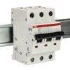 Wyłącznik nadprądowy MCB, Typ B, 3-biegunowy, 16A, 440V, na szynę DIN, ABB S203M-B16, S200M