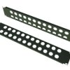 Panel stelażowy Panel do szafy RACK S2Ceb-Groupe Cae moduły stelażowe 1U szerokość 44.5mm 483 x 44.50mm Czarny
