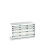 Szafa 5, kolor: Jasnoszary, materiał: Stal, 800 mm x 650mm x 1300 mm, Bott