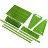 Sealey TSK01HV Tool Storage Organizer Set 9pc - Hi-Vis Green