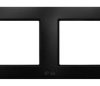 ARIA Ramka poczwórna do łączników IP44 czarny metalik RH-4U/33