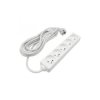 Przedłużacz 5 gniazd z/u 5m 3x1,5mm² biały M20556 Eco Light