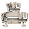 Multi level terminal block, screw connection, 0.5-4.0 mm², 12 A, 6 kV, dark beige, 1021600000