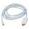 Kabel Mini Displayport 1.2 / Hdmi 4K@30 (Wtyk / Wtyk) Biały 3M