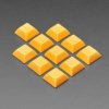 Orange DSA Keycaps for MX Compatible Switches - 10 pack