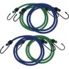 Petex 43192100 Bungee Cord Elastic Straps With J Hook Blue Elastic 100Cm