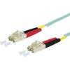 Metz Connect 151J1JOJO50E Fibreglass FO Cable 5m Turquoise 2x LC plug 50/125µ