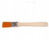 11mm Wooden ESD Flat Brush with Soft Bristles
