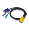 Aten 2L-5203P Kabel Kvm Vga Ps/2, Czarny, 3 M