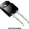 VFT2045BP Trench MOS Barrier Schottky Rectifier for PV Solar Cell Bypass Protection Ultra Low VF = 0.33 V at IF = 5 A