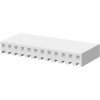 Socket housing, 12 pole, pitch 3.96 mm, straight, natural, 1-640251-2