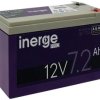 Akumulator VRLA AGM 12V 7.2Ah (żywotność 6-9lat) INERGE PRO IN-12-7.2-AL