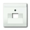 Płytka czołowa, RJ45, Biały