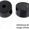 SEC140750124000 Piezo buzzer, piezoelectric, 85, 4000 Hz, 12 V DC, Ø13.8 mm