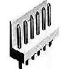 Pin header, 3 pole, pitch 2.5 mm, straight, black, 2-172487-3