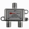 GS01-02 spliter - rozgałęźnik sygnału TV 2x gniazdo F; częstotliwość 5-2400MHz;