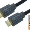 Kabel HDMI 3m A: HDMI B: HDMI A: Męskie B: Męskie Premium High Speed Premium Certified V2.0 B